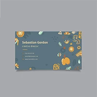 Cartes de visite - Recto Standard