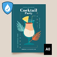 Affiche A0 Extérieur