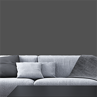 Canap� gris Mur Gris One Dollar Mickey Minnie Imprimé