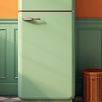 Cuisine - Frigo sauge Coca Cola - Verre