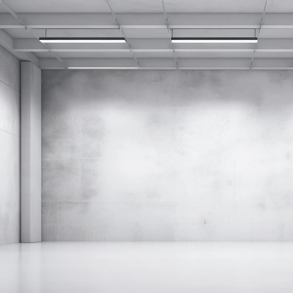 Garage blanc