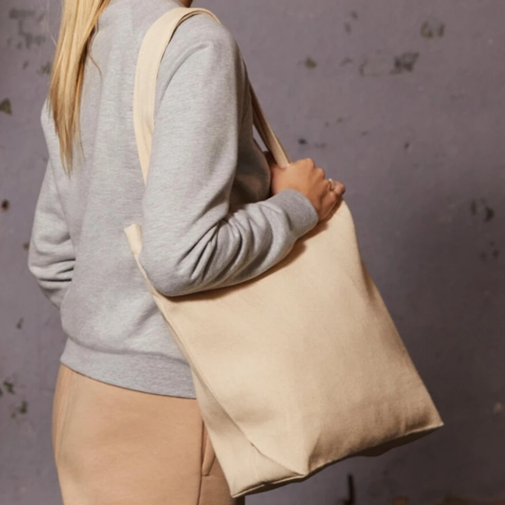 Canvas Wide Shopper LH