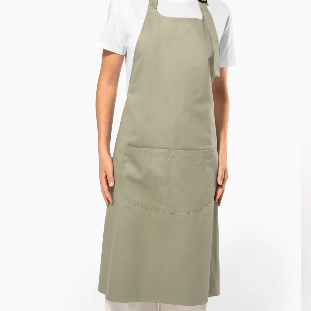 Tablier avec poche coton bio