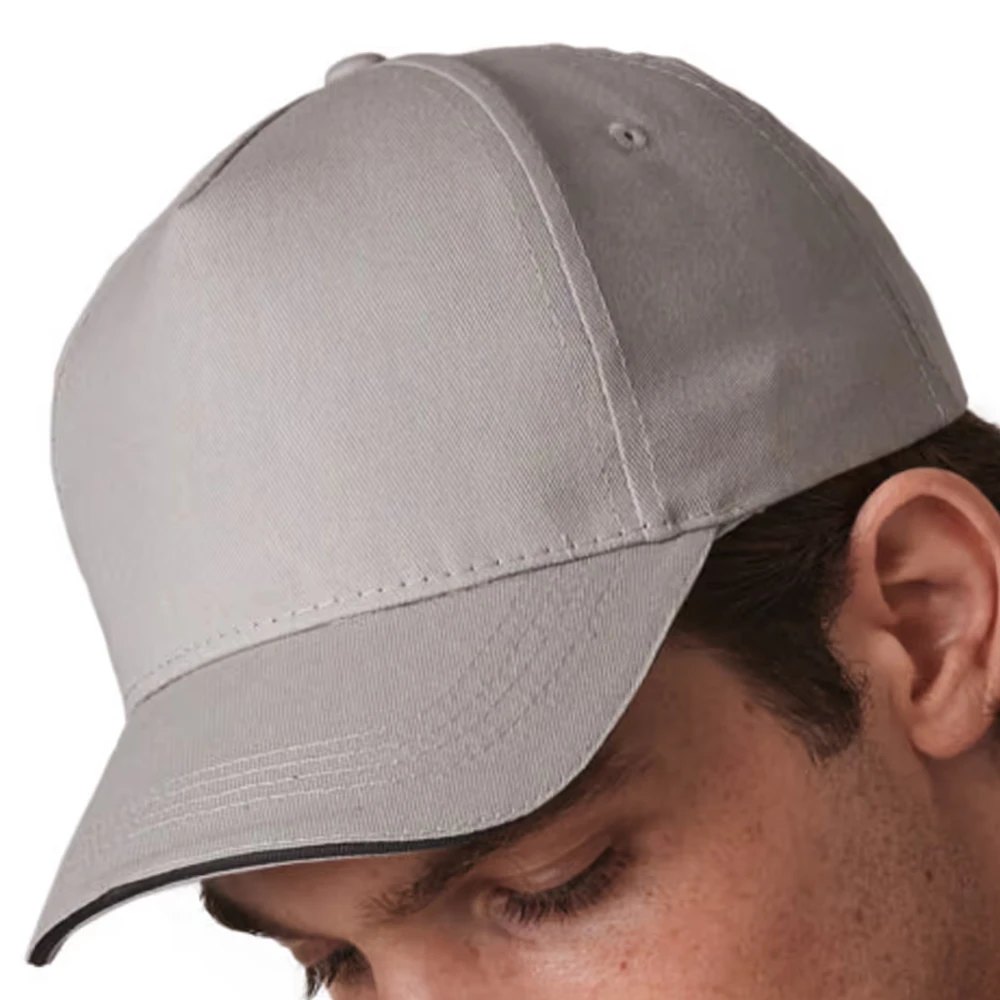 Casquette sandwich contrastée