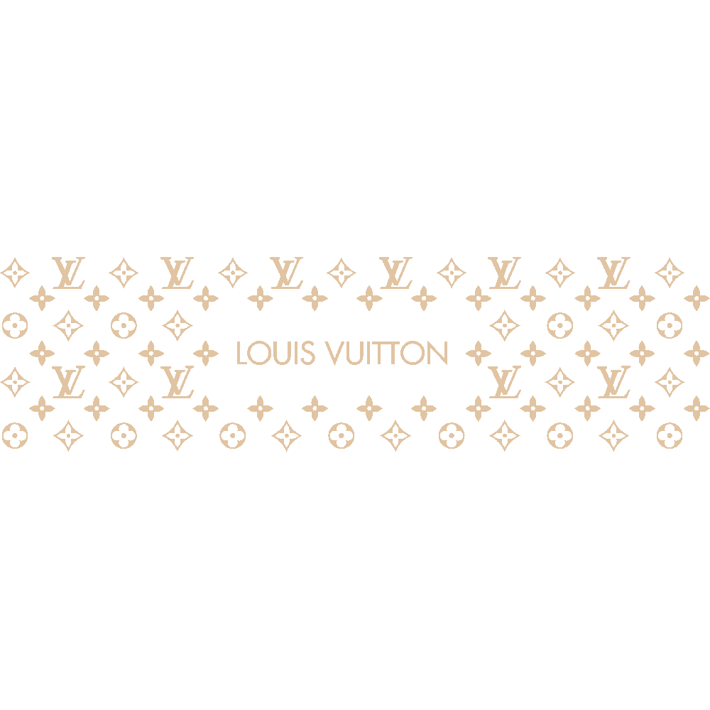 Stickers Louis Vuitton Pattern 05 - Art & Stick