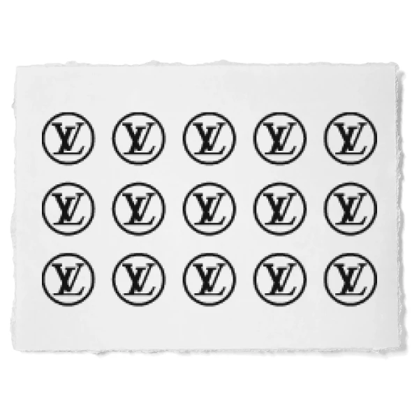 Sticker 15 Mini LV 3cm