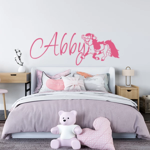Sticker Abby Poney