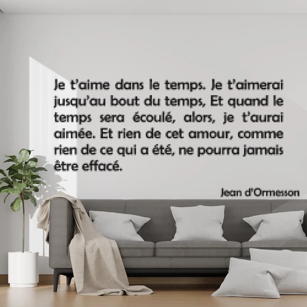 Sticker Aimer - Jean d