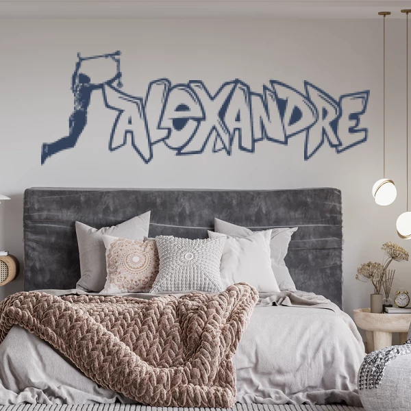Sticker Alexandre Graffiti Trottinette