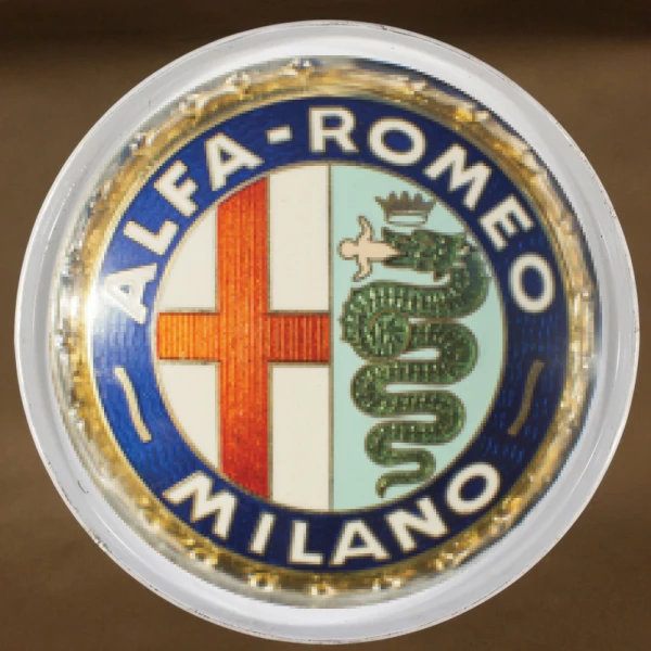 Sticker Alfa Romeo Logo Vintage Imprimé