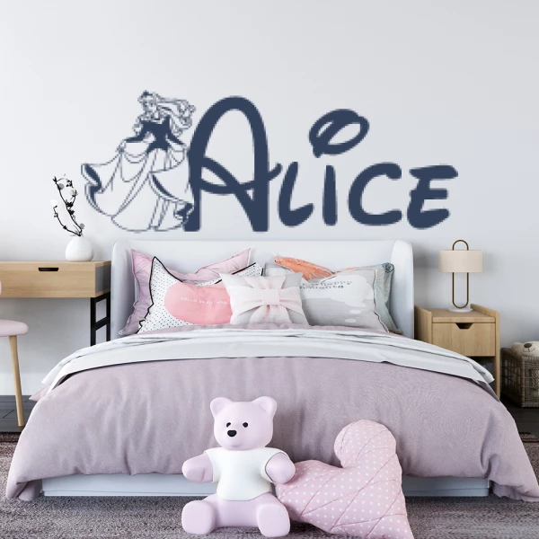 Sticker Alice - Belle au bois dormant