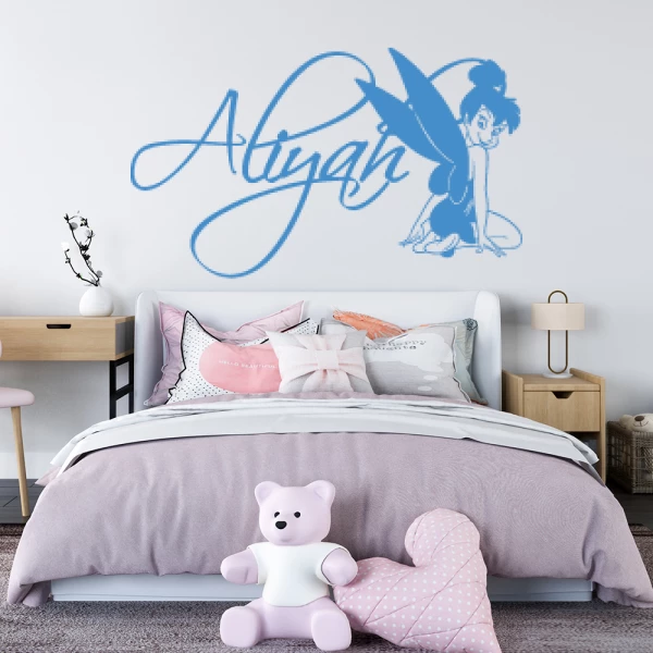 Sticker Aliyah Script Fée Clochette
