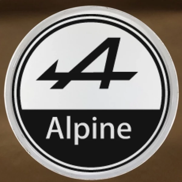 Sticker Alpine Logo