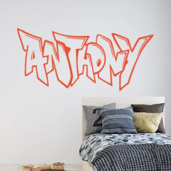 Sticker Anthony Graffiti