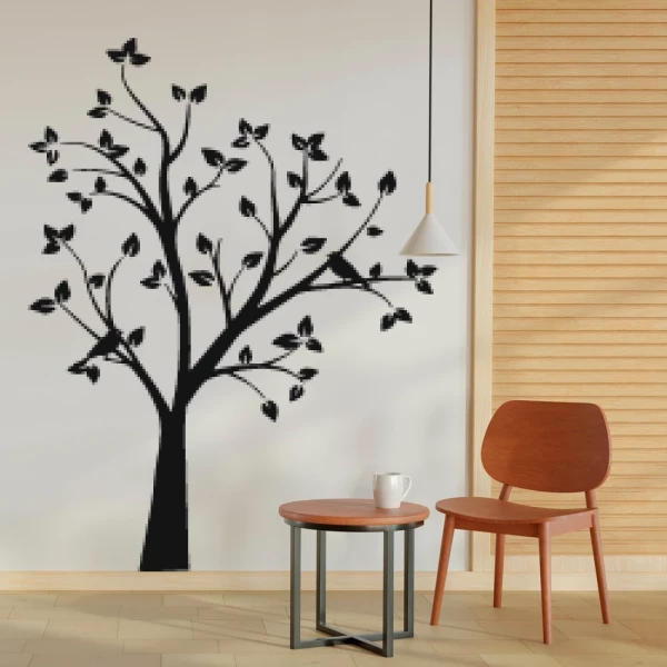 Sticker Arbre et Oiseaux