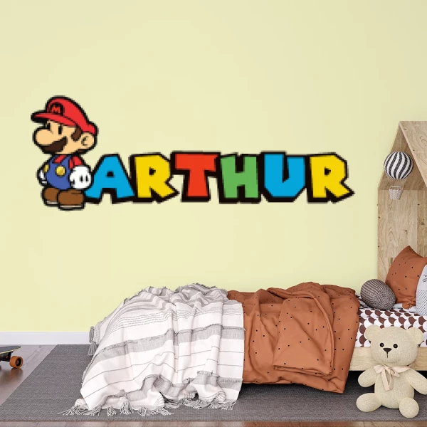 Sticker Arthur Super Mario