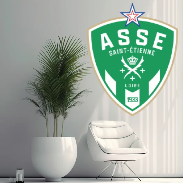 Sticker ASSE Saint-Etienne - Imprimé