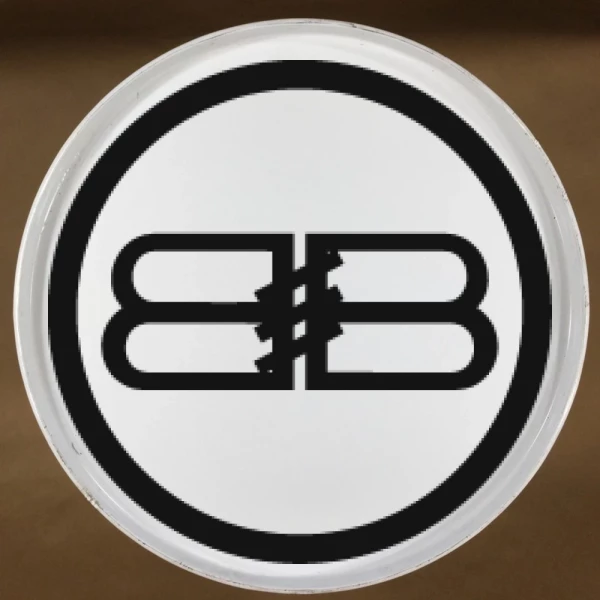 Sticker Balenciaga Circle épais