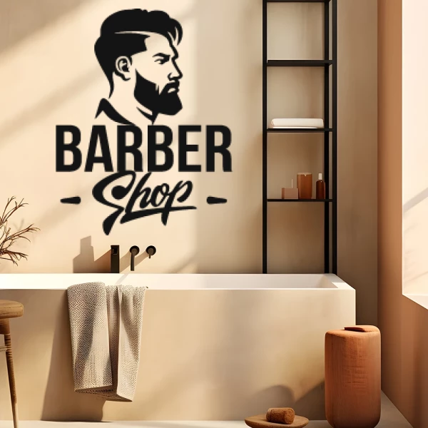 Sticker Barber Shop Profil