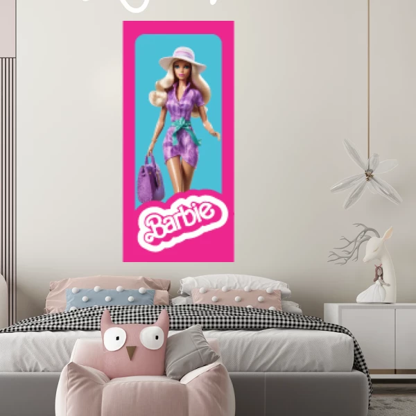 Sticker Barbie 01 - Imprimé