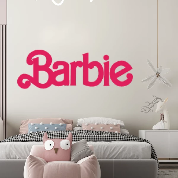 Sticker Barbie Logo 3