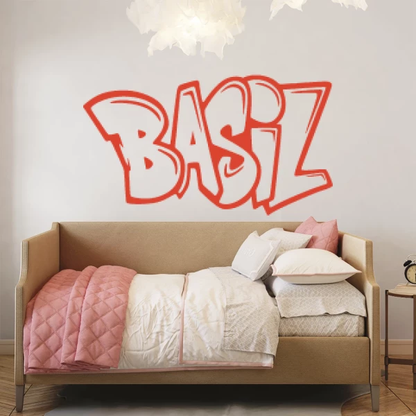 Sticker Basil Graffiti