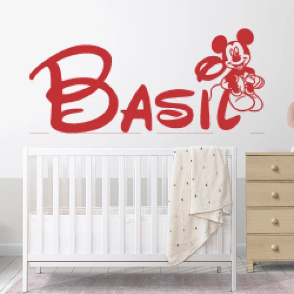 Sticker Basil Mickey
