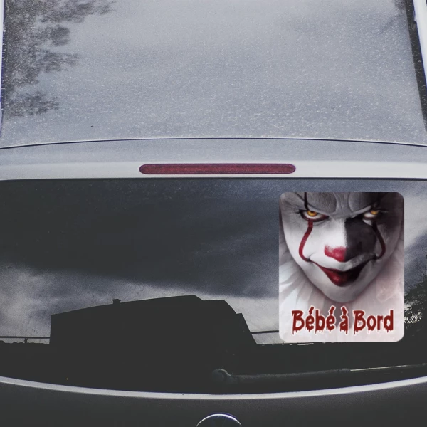 Sticker Bébé à bord Ça - Imprimé