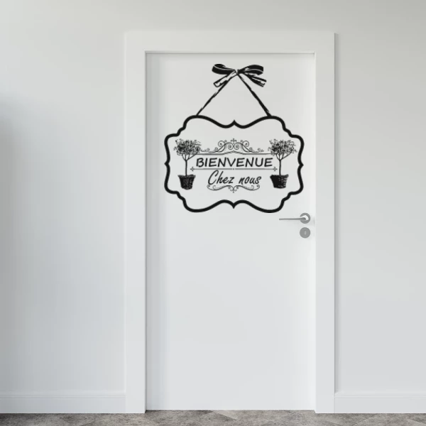 Sticker Bienvenue