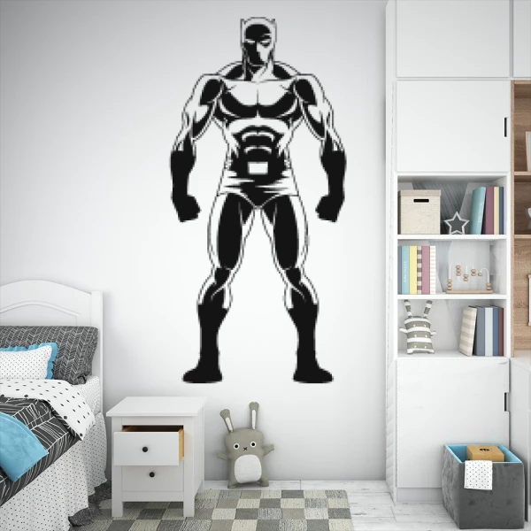Sticker Black Panther Silhouette