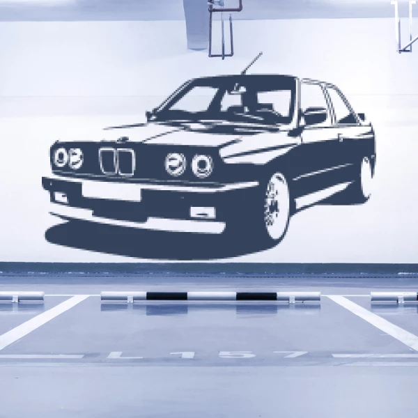 Sticker BMW E30