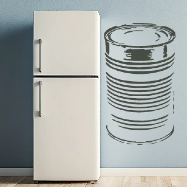 Sticker Boite de Conserve