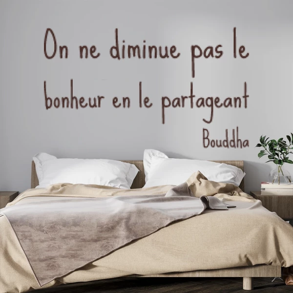 Sticker Bonheur - Bouddha