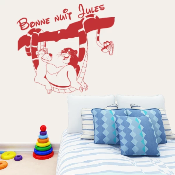 Sticker Bonne nuit - Jungle Book