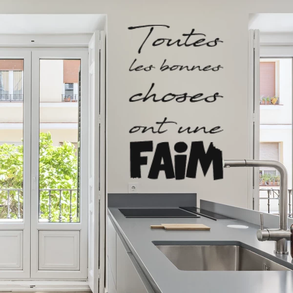 Sticker Bonnes choses - Faim