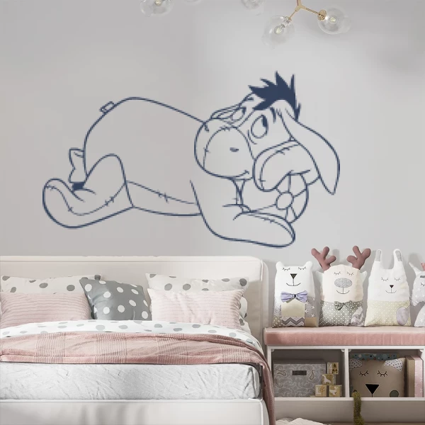 Sticker Bourriquet couché