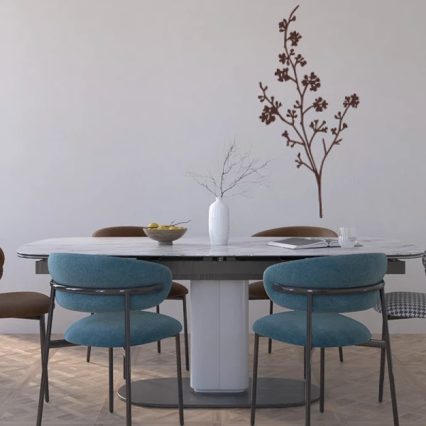 Sticker Branche fleurie Verticale