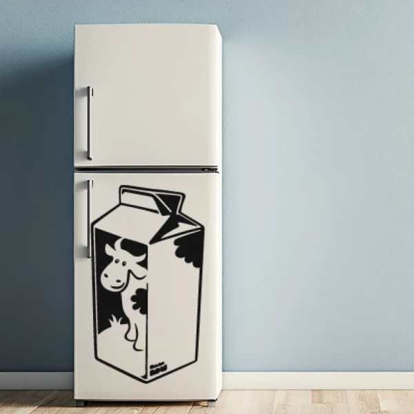 Sticker Brique de Lait