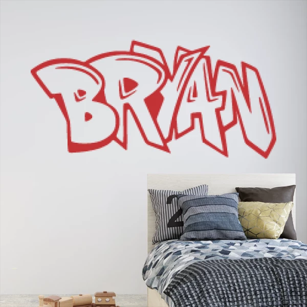 Sticker Bryan Graffiti