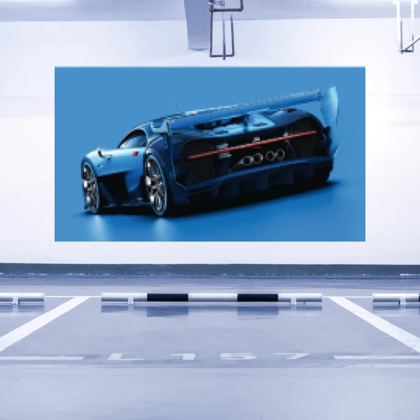 Sticker Bugatti Vision Gran Turismo imprimée