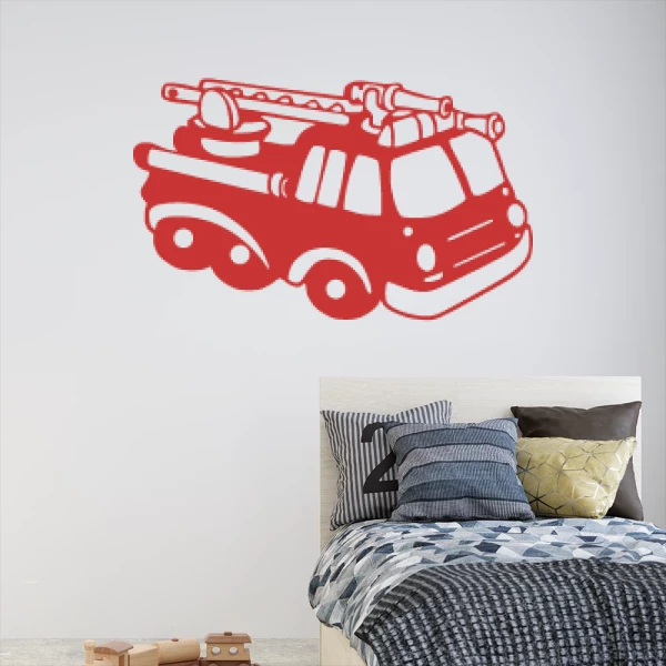 Sticker Camion de Pompier