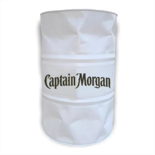 Sticker Captain Morgan Texte Bicolor