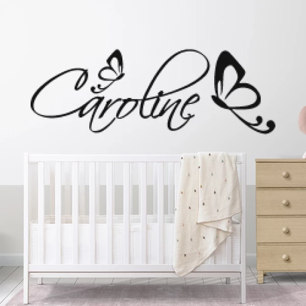Sticker Caroline Papillons
