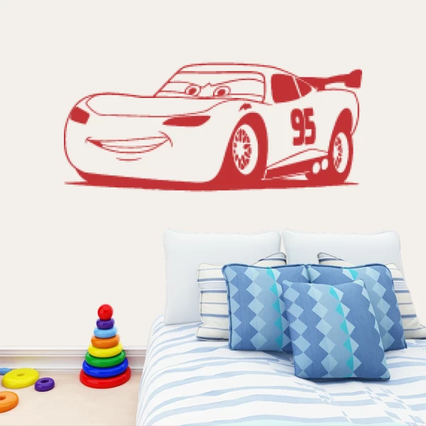 Sticker Cars Flash Mc Queen
