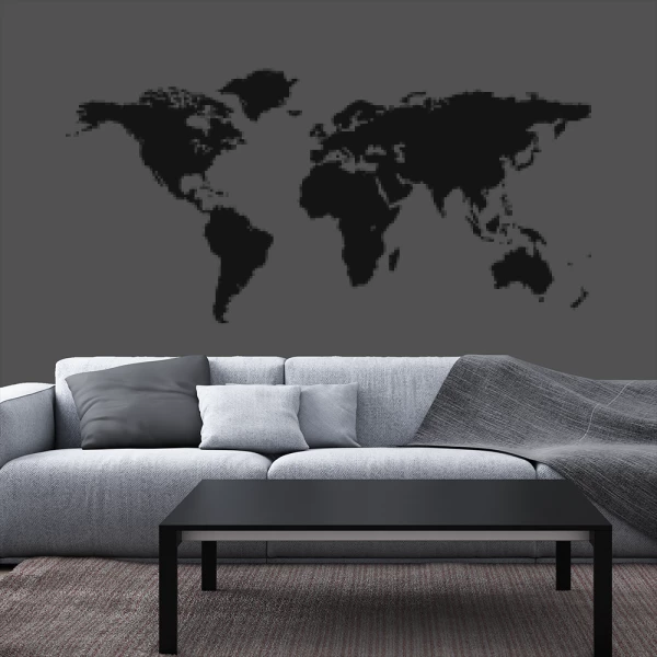 Sticker Carte du Monde