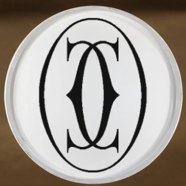 Sticker Cartier Logo 2