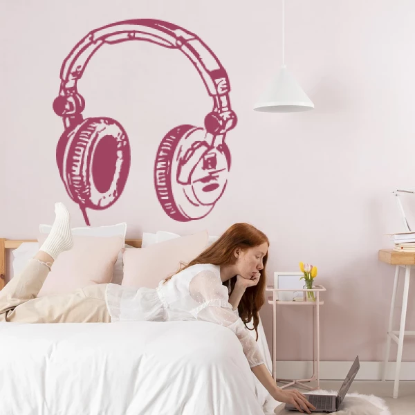 Sticker Casque Audio