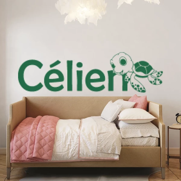 Sticker Célien Tortue