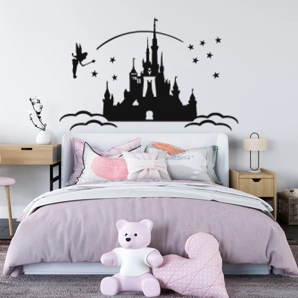 Sticker Château Fée