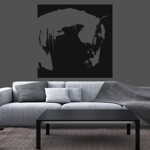 Sticker Cheval Cadre